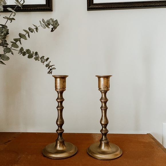 Vintage candle holders